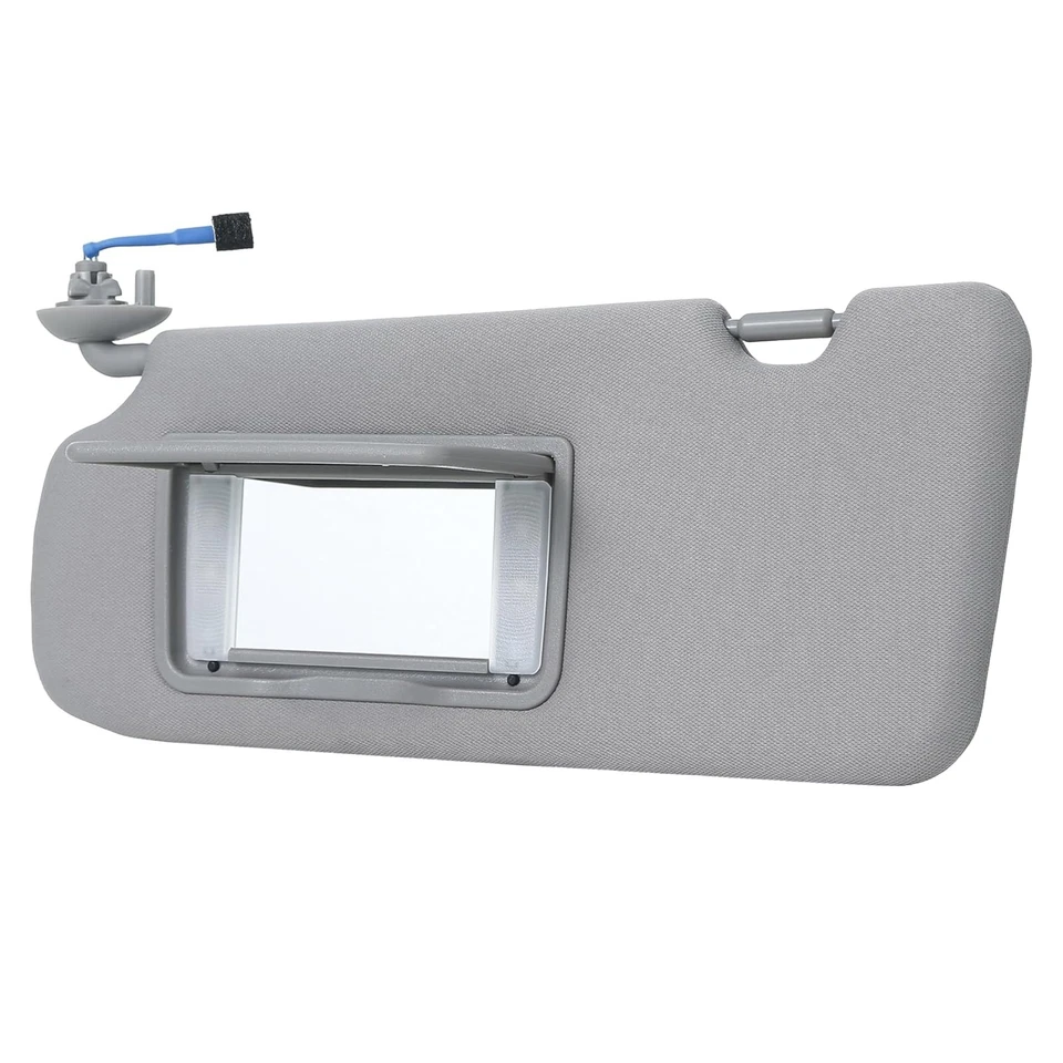 FOR 2017-2022 Honda CR-V Left Driver Side Interior W/Mirror Light Sun Visor Gray - Image 1 of 4