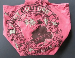 Juicy Couture Bag Prepster Crossbody Embroider Cotton Canvas New Vintage $78 - Picture 1 of 21