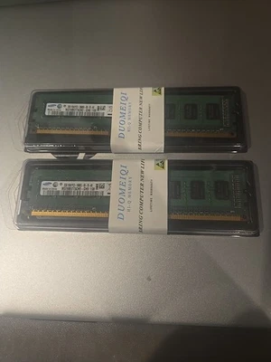 2  New Desktop  Memory Samsung 2GB 1Rx8 PC3-10600U-09-10-A0 - Image 1 of 3