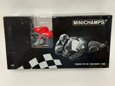 1/12 Minichamps Yamaha YZR 500 Max Biaggi from 2000  Max Biagi 122006304 ABG127 - Image 1 of 4