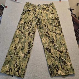 US Navy NWU Type III Pants Mens Medium Regular Camo Cargo Ripstop Tactical 8415- - Picture 1 of 10