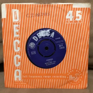 Czardas Nero And The Gladiators U.K. 7" 1961 -/EX+ - Bild 1 von 4