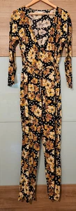 blumiger luftiger VILA Jumpsuit Hosenanzug angegebene Gr. 34 - Bild 1 von 7