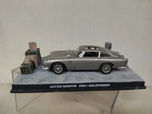 ASTON MARTIN DB5 GOLDFINGER 007 JAMES BOND (2) 1:43 EAGLEMOSS IXO - Imagen 1 de 5