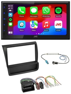 JVC Bluetooth 2DIN MP3 DAB USB Autoradio für Audi R8 (42, 2006-2015) - Bild 1 von 10