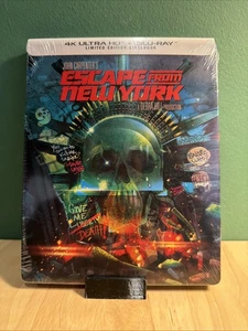 Escape from New York (1981) [4K UHD Blu-ray SteelBook, Limited Edition, Sealed] - Bild 1 von 6