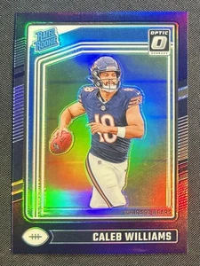 2024 Panini Donruss Optic Rated Rookie RC Caleb Williams #201 Purple Prizm /60 - Bild 1 von 2