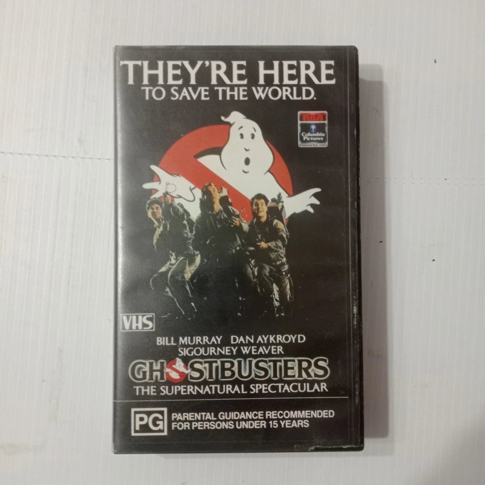 Ghostbusters (1984) VHS | Bill Murray Dan Aykroyd | PAL Tested | Classic Comedy - image 1 of 4