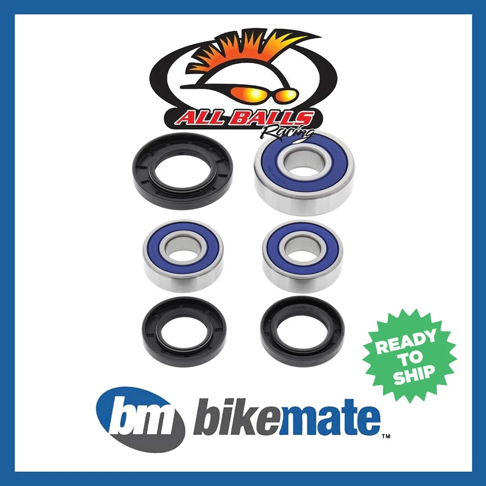 Kit de sellos de cojinetes de rueda traseros para Yamaha XT 550 1982 1983 Foto 1 de 2