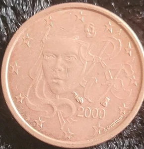 Cent, Proof, 2000, Monnaie Cent Copper Italie - Picture 1 of 3