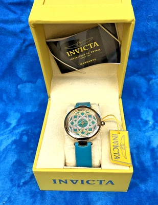 NIB Invicta Wildflower Lady Model 24540 Watch Quartz With Tags - Image 1 of 4