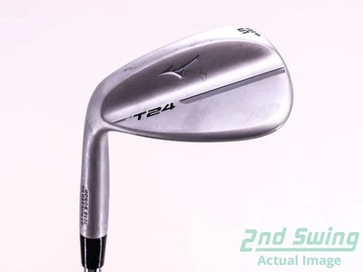 Mint Mizuno T24 Soft Satin Wedge Gap GW 52° Steel Stiff Left 35.5in - Image 1 of 4