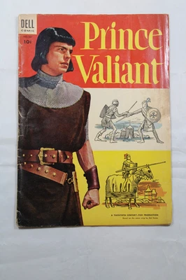 Four Color Comics #567 Prince Valiant #1 Photo CVR 1954 VG-/VG - Image 1 of 2