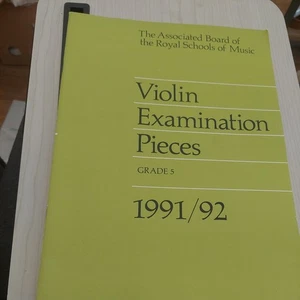 ABRSM Violin Grade 5 1991-92 Examination Pieces  - Picture 1 of 5