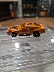 Matchbox Superfast 1972 Lesney Boss Mustang #5 Orange Beautiful! - Picture 1 of 7