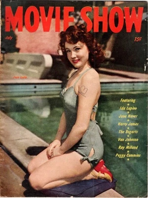 Movie Show Magazine July 1946, Vol 4 No 11, Joan Leslie Cover - Image 1 of 3
