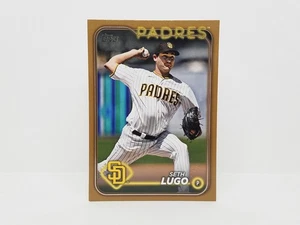 2024 Topps #291 Seth Lugo, San Diego Padres - Gold Border Parallel (1045/2024) - Picture 1 of 2