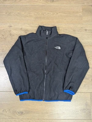 The North Face Boys Medium Fleece Full Zip Black 10-12 Years - Image 1 of 4