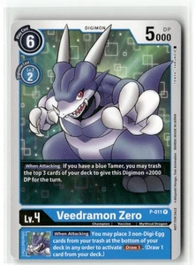 Veedramon Zero P-011 Promo - Digimon TCG NM - Picture 1 of 2