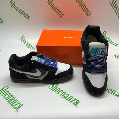 Nike Air Twilight 325253 013 Negro Gris Blanco Zapatos Atléticos de Monopatín Hombres 10.5 Foto 1 de 4