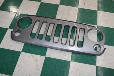 *ISSUE* 07-18 WRANGLER JK Billet Silver Front OEM Grille Grill Assembly Factory — 第 1/4 张图片