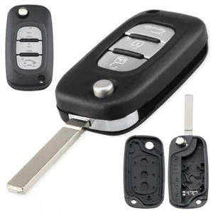 3Buttons Car Key Fob Case Shell Fit for Kangoo Renault Fluence Clio Megane Modus - Picture 1 of 9