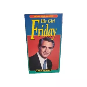 Cary Grant Collection : His Girl Friday - 1939 (1997, VHS) - Picture 1 of 3