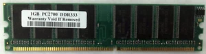 1GB Samsung DDR Desktop RAM Memory PC2700 DDR333 PC-2700 DDR-333 333Mhz - Picture 1 of 2