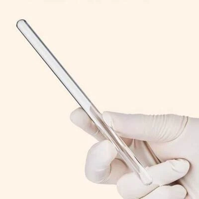 ​Varilla agitadora de vidrio al por mayor 50 mm 100 mm 200 mm química utensilios de laboratorio agitador Foto 1 de 4