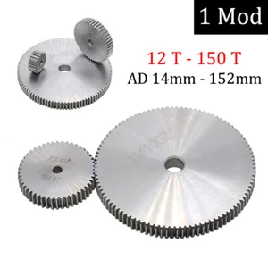 Modul 1 Zahnrad Stirnräder Stirnrad Mit 10 Bis 150 Zähne 10mm Dick Flach Zahnrad - Picture 1 of 8