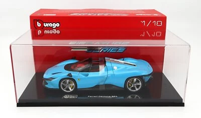 MODELLINO AUTO STATICO DIECAST FERRARI DAYTONA SP3 2022 CON VETRINA SCALA 1/18 - Immagine 1 di 4