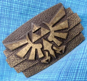 Legend of Zelda Twilight Princess Promo Belt Buckle Nintendo Video Game  .DBD989 - Picture 1 of 8
