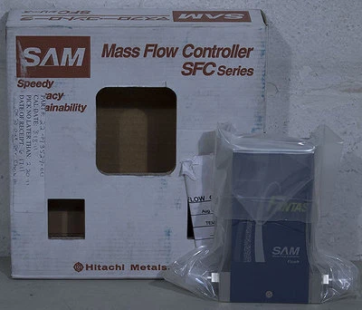 NEW Hitachi SAM SFC1480FMC-4VL24 Mass Flow Controller MFC Novellus 22-193529-00 - Image 1 of 4