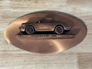 Porsche 911 Carrera Kupfer 3D Auto Plakette Wandbehang 10” x 5,5” - Bild 1 von 6