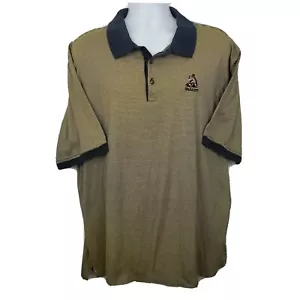 Pringle Scotland Oakmont Golf Polo Shirt Mens XL Multicolor Striped Cotton - Picture 1 of 12