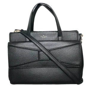KATE SPADE Bridge Place Chantal Bow Bag Black Tote Convertible Satchel Shoulder - Picture 1 of 8