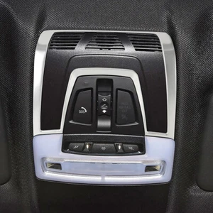 Car Front Roof Reading Lamp Frame Decoration Cover Trim For BMW X5 F15 X6 F16 - Picture 1 of 7