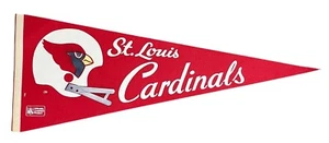 Vintage 70er Jahre St Louis Cardinals Full Size 29" Football Helm Wimpel alt - Bild 1 von 3