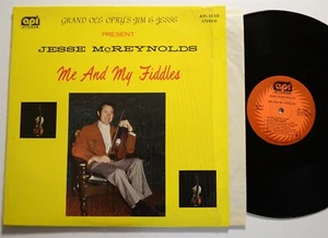 BLUEGRASS LP Jesse McReynolds Me and My Fiddles API LP 1030 - Picture 1 of 1