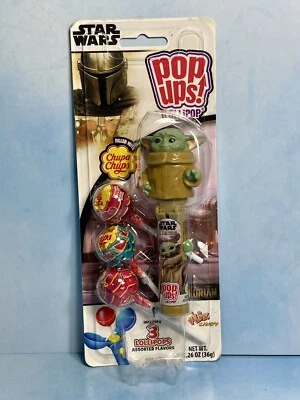 STAR WARS THE MANDALORIAN THE CHILD POP UPS! LOLLIPOP NEW!  - Image 1 of 2
