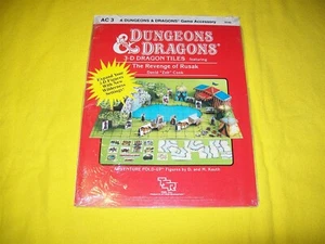 AC8 ( AC3 ) THE REVENGE OF RUSAK DUNGEONS & DRAGONS TSR - 1 MODULE OPEN SHRINK - Picture 1 of 1