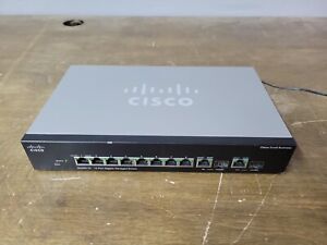 Cisco SG300-10 10-Port Gigabit Managed Network Switch 