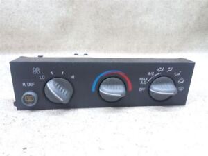 Temperature Climate Control AC With Rear Defrost Fits 96-05 CHEVROLET ASTRO A31