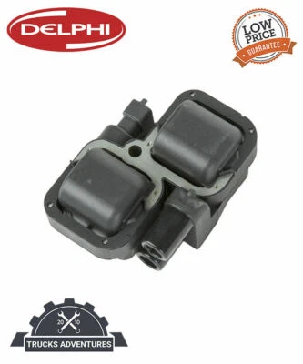 Bobina de encendido Delphi GN10361 | Pieza automática de alta calidad, ajuste universal para Multipl Foto 1 de 4