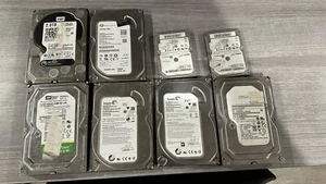 Salvage Hard Drive Lot Read Bio - Picture 1 of 10