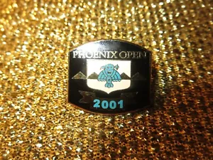 Phoenix Open 2001 PGA Golfturnier Scottsdale Arizona Gold Pin NEU - Bild 1 von 3
