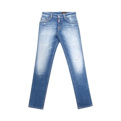 7063AP jeans bimbo DSQUARED2 SKATER JEAN boy kid denim trousers - Bild 1 von 4