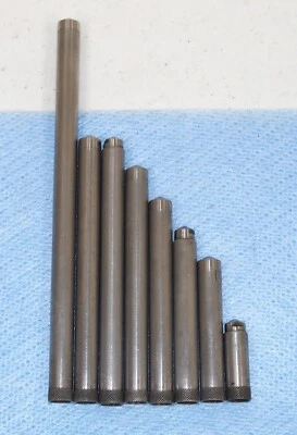 8- LUFKIN“深度千分尺”套装(6”、4“4”、3.5英寸、2.5英寸、2英寸1英寸机械师 — 第 1/4 张图片