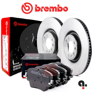 Brembo BMW 1 Series 2 X1 X2 X3 X4 Z4 Front Brake Discs And Pads Kit - Picture 1 of 14