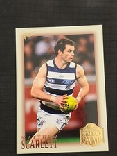 2023 AFL Select Legacy Geelong Hall Of Fame Matthew Scarlett HF256